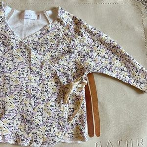 Jamie Kay floral Kimono Top 6-12 months